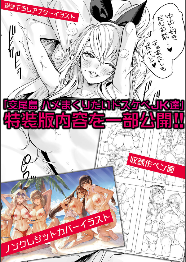 交尾島 ハメまくりたいドスケベJK達【デジタル特装版】_27枚目の画像